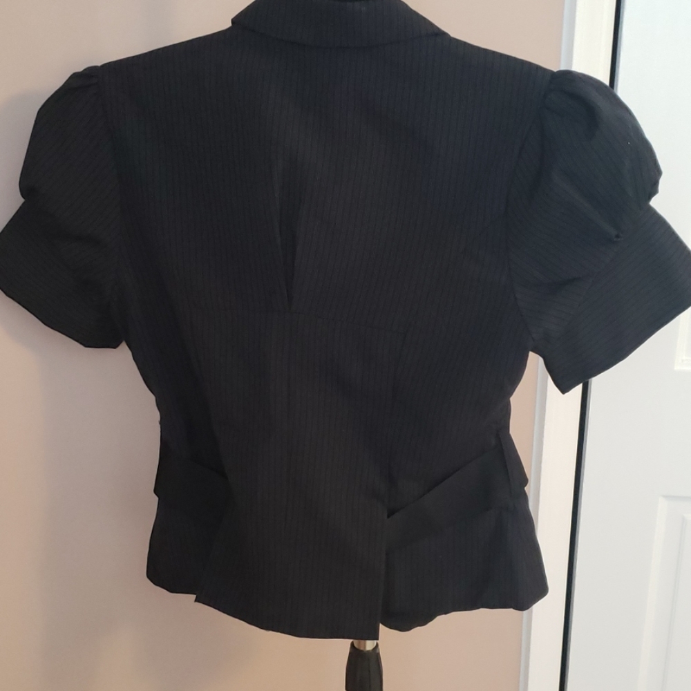Pin Strip Blazer - Picture 2 of 4
